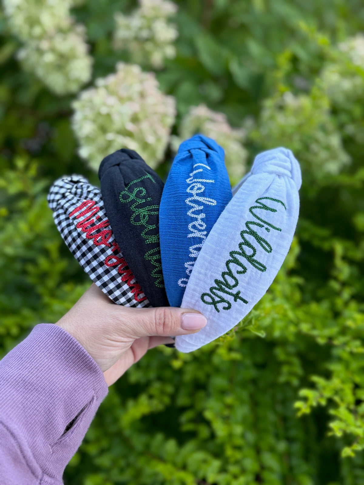 Custom Embroidered Headband
