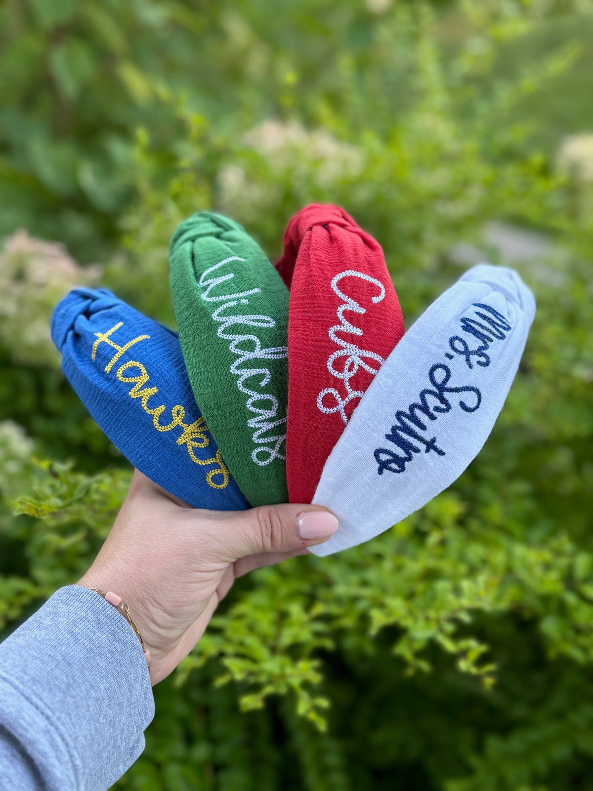 Custom Embroidered Headband