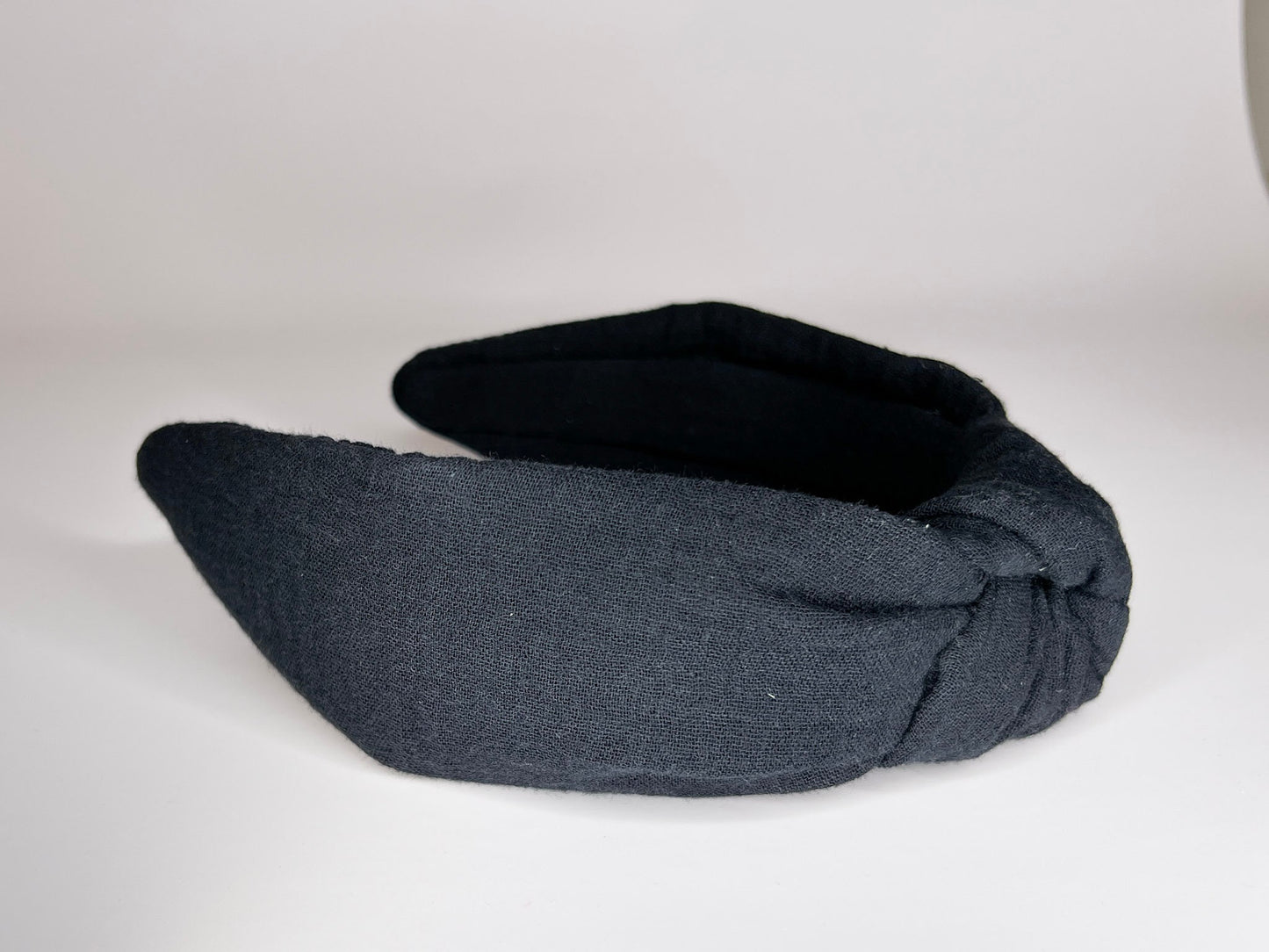 Solid Black Headband