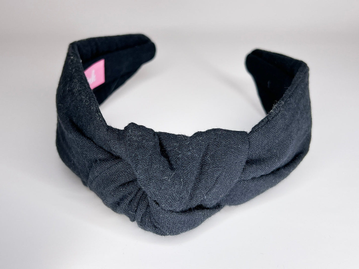Solid Black Headband