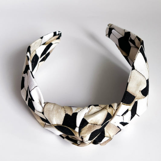 Soccer theme headabnd, soccer headband