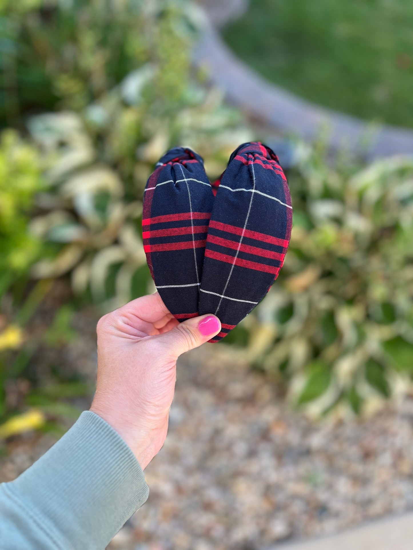 Hamilton Plaid Headband