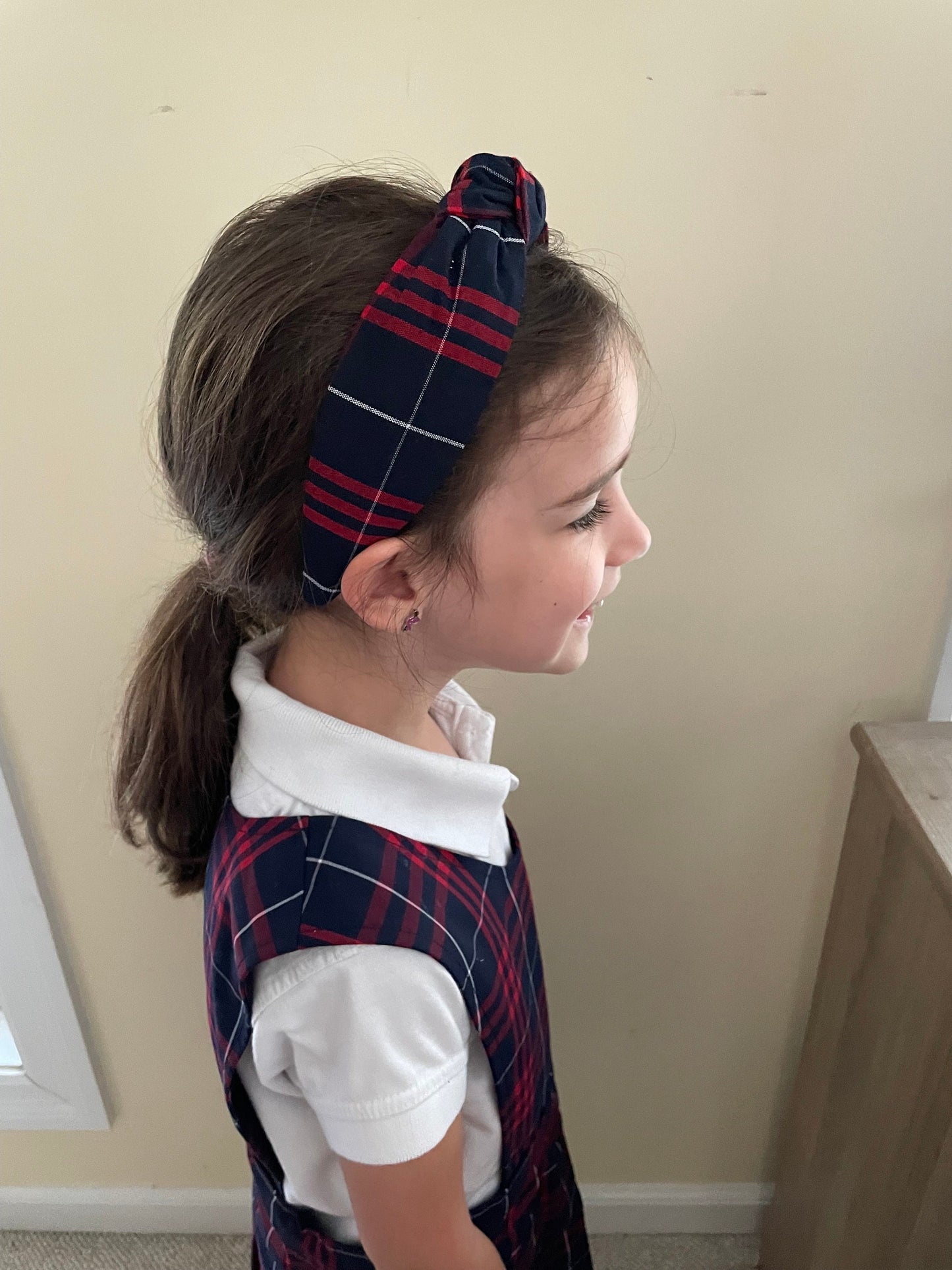 Hamilton Plaid Headband