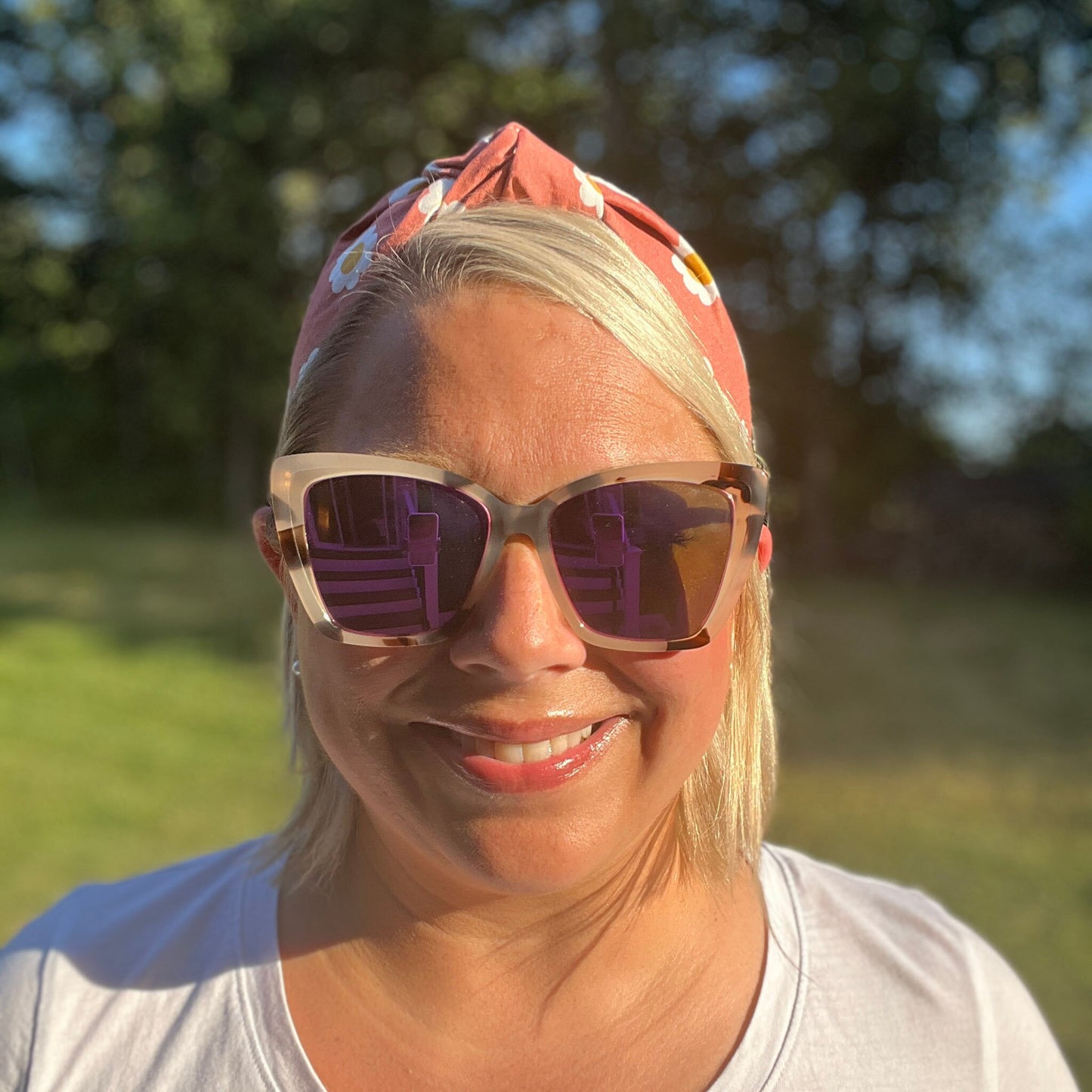 Boho Daisy Floral Headband