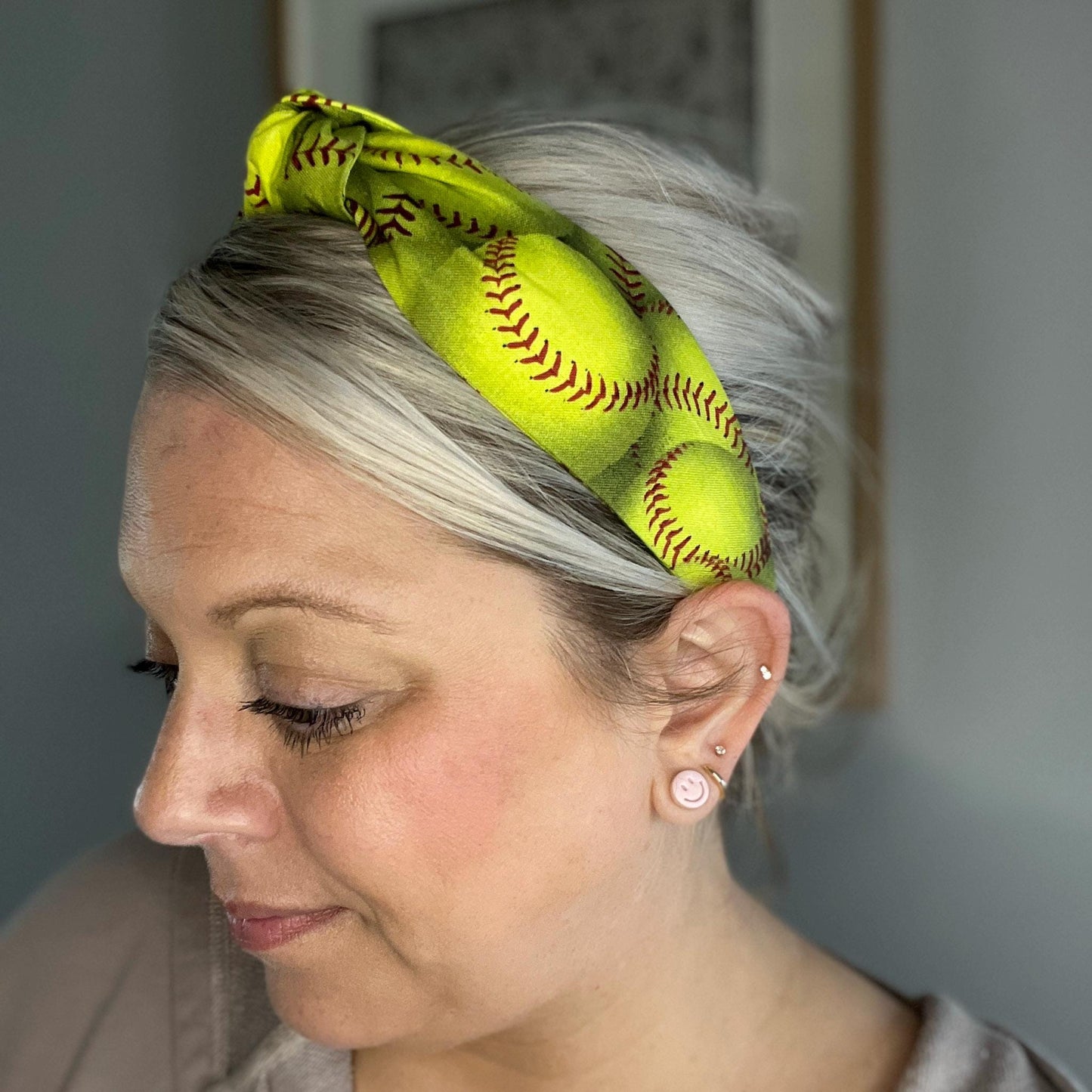 Softball Theme Headband