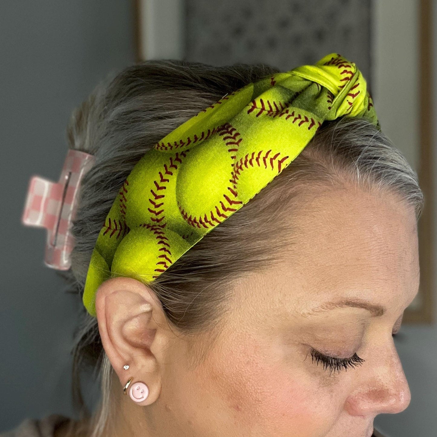 Softball Theme Headband