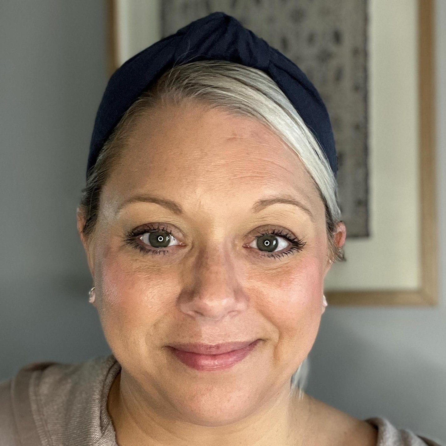Solid Navy Blue Headband