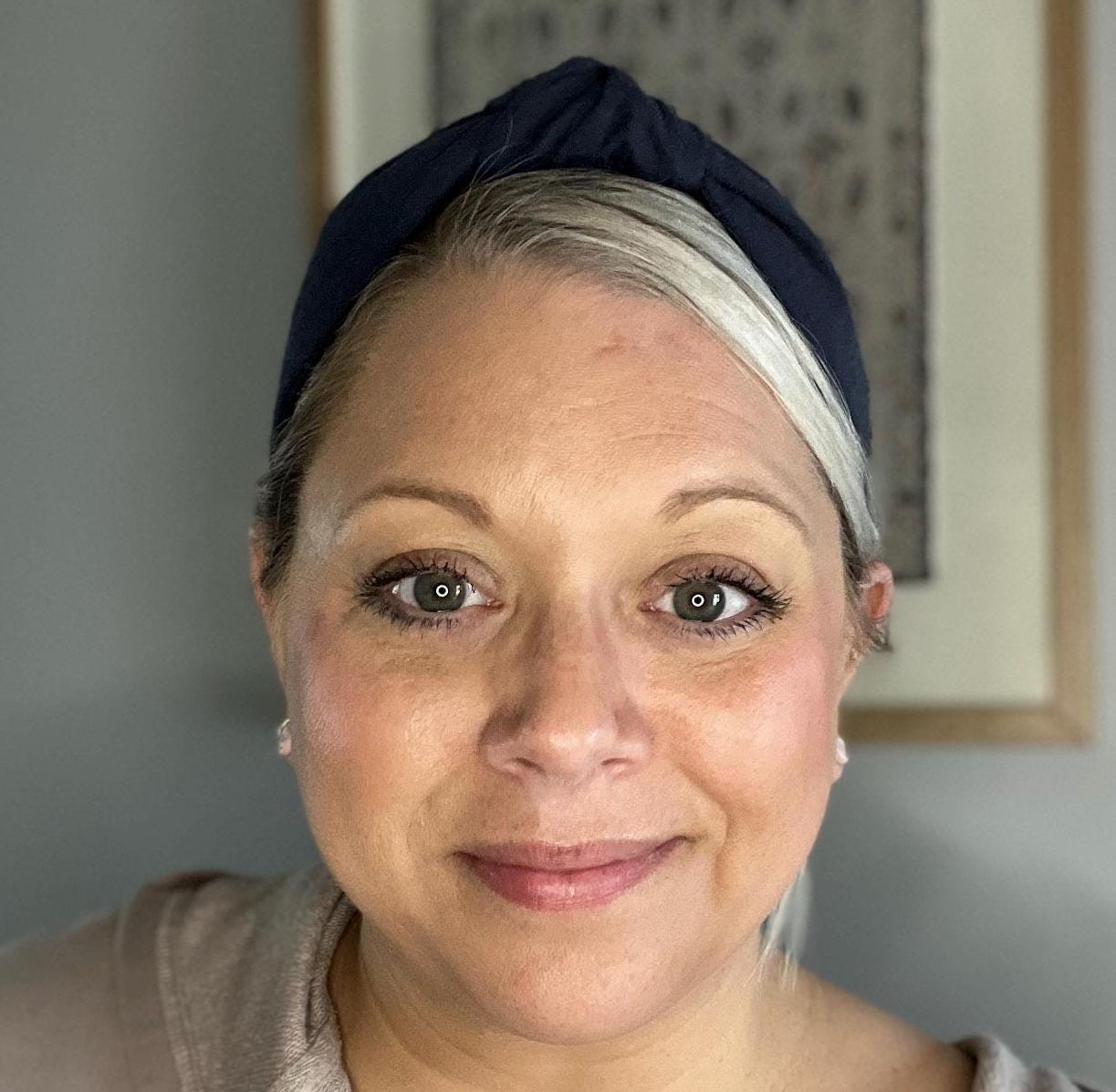 Solid Navy Blue Headband