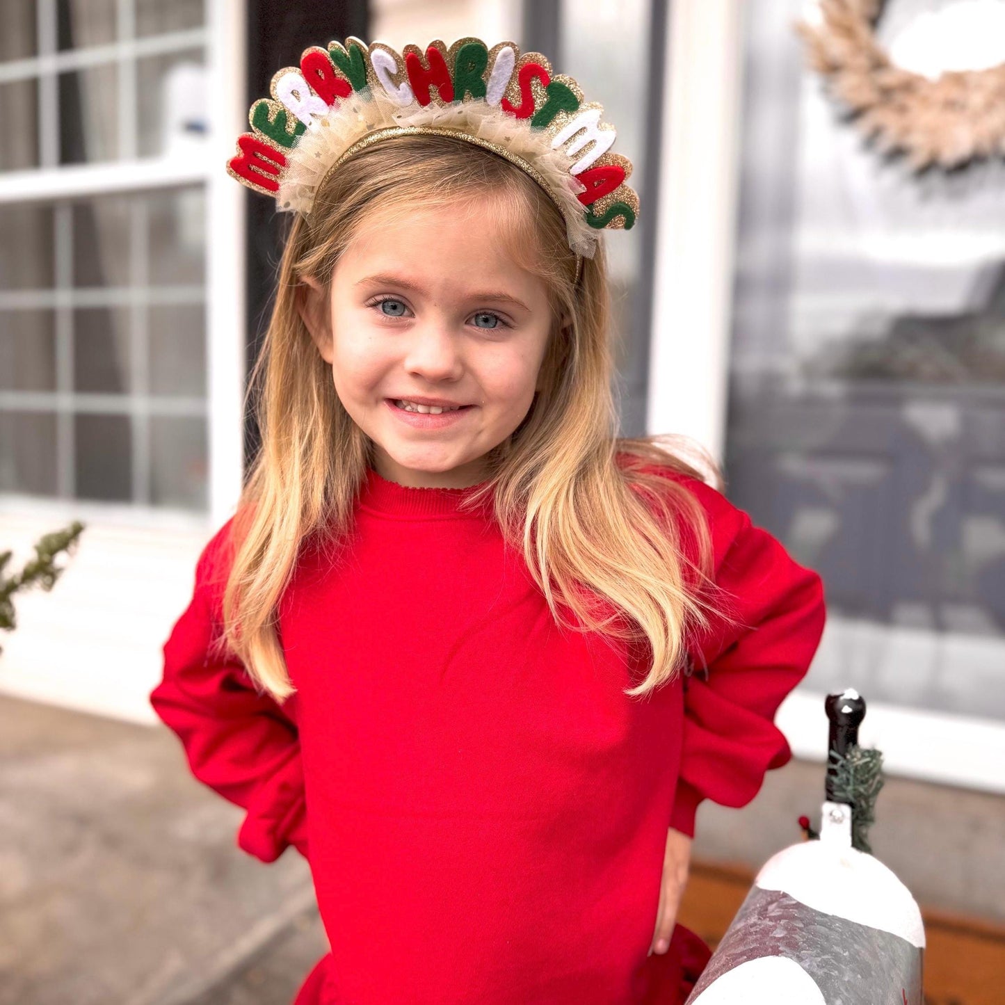 Merry Christmas Headband for Girls