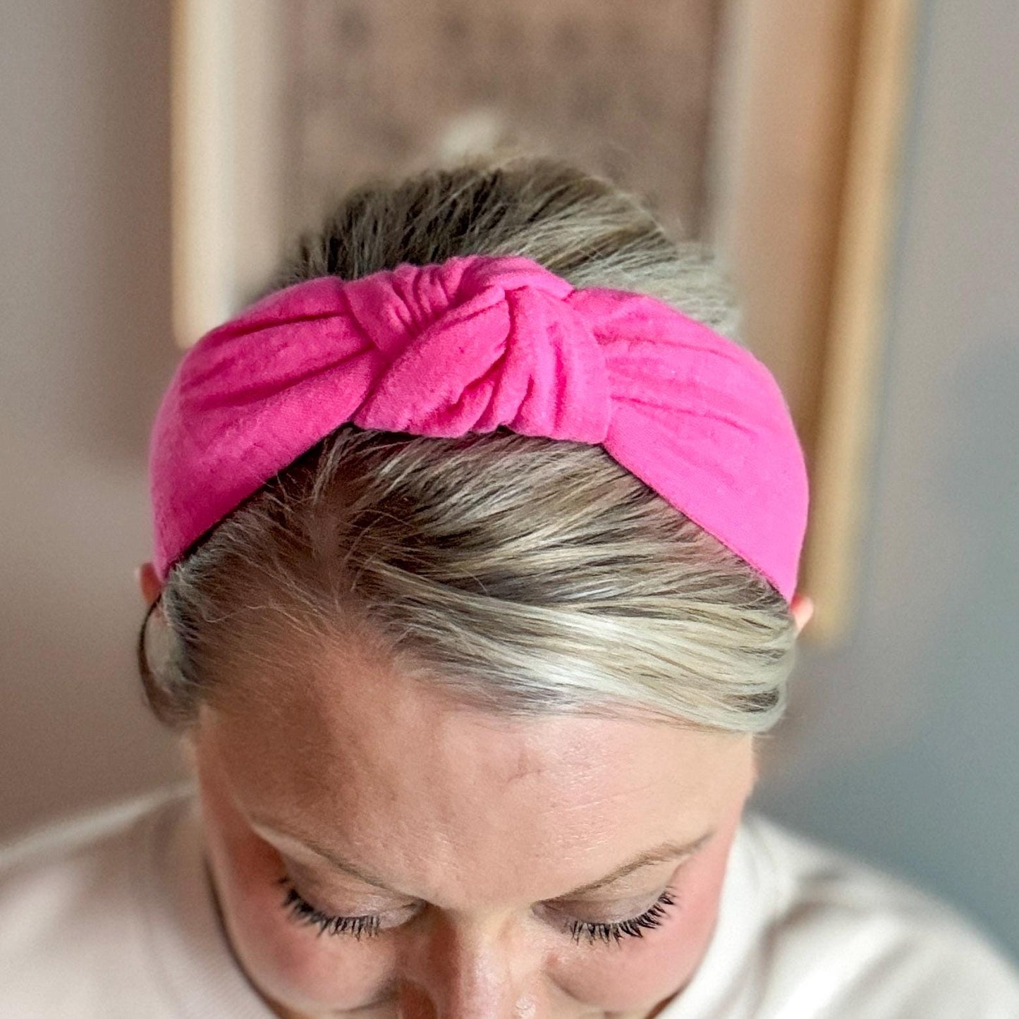 Solid Hot Pink Handmade