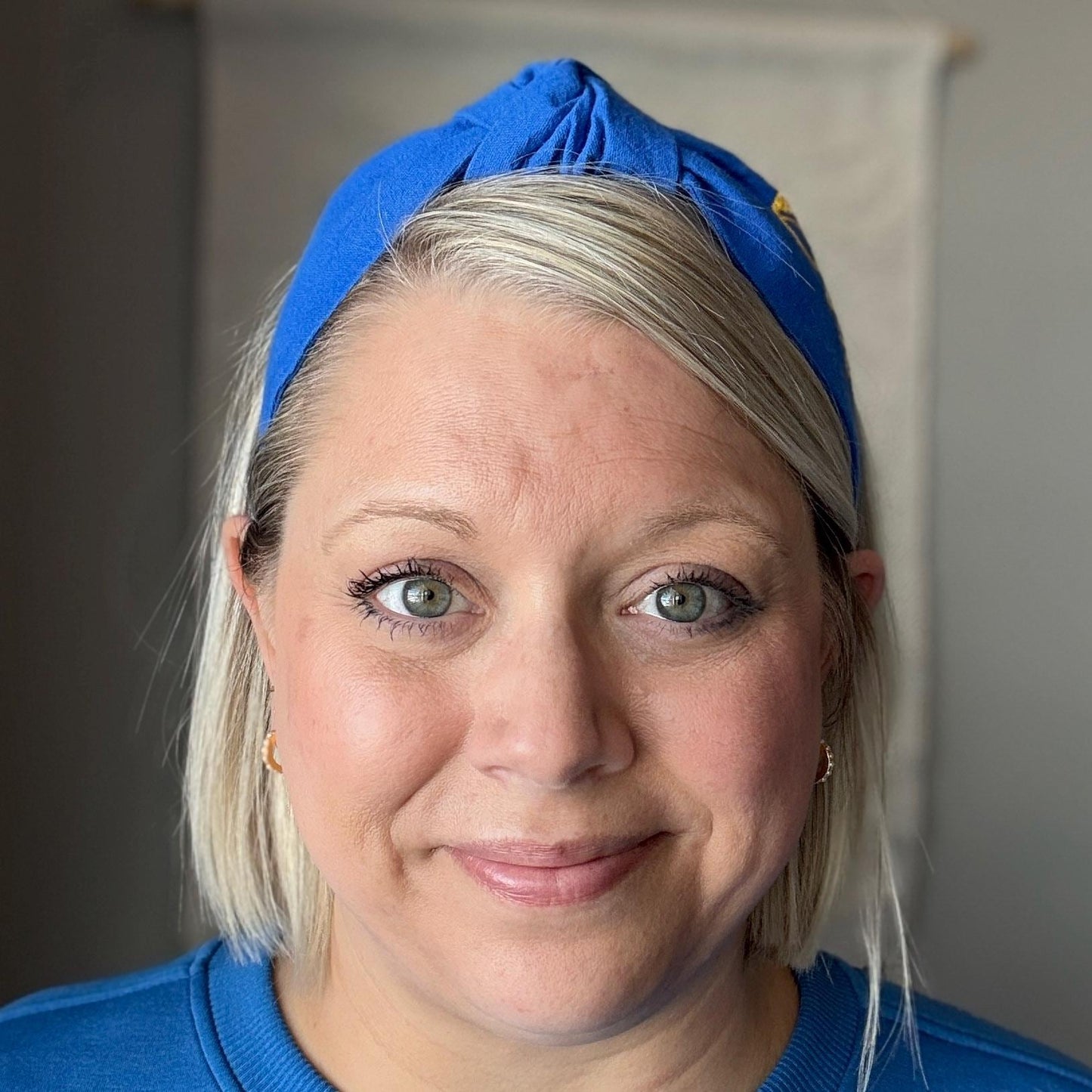 St. Louis Blues Hockey Embroidered Headband