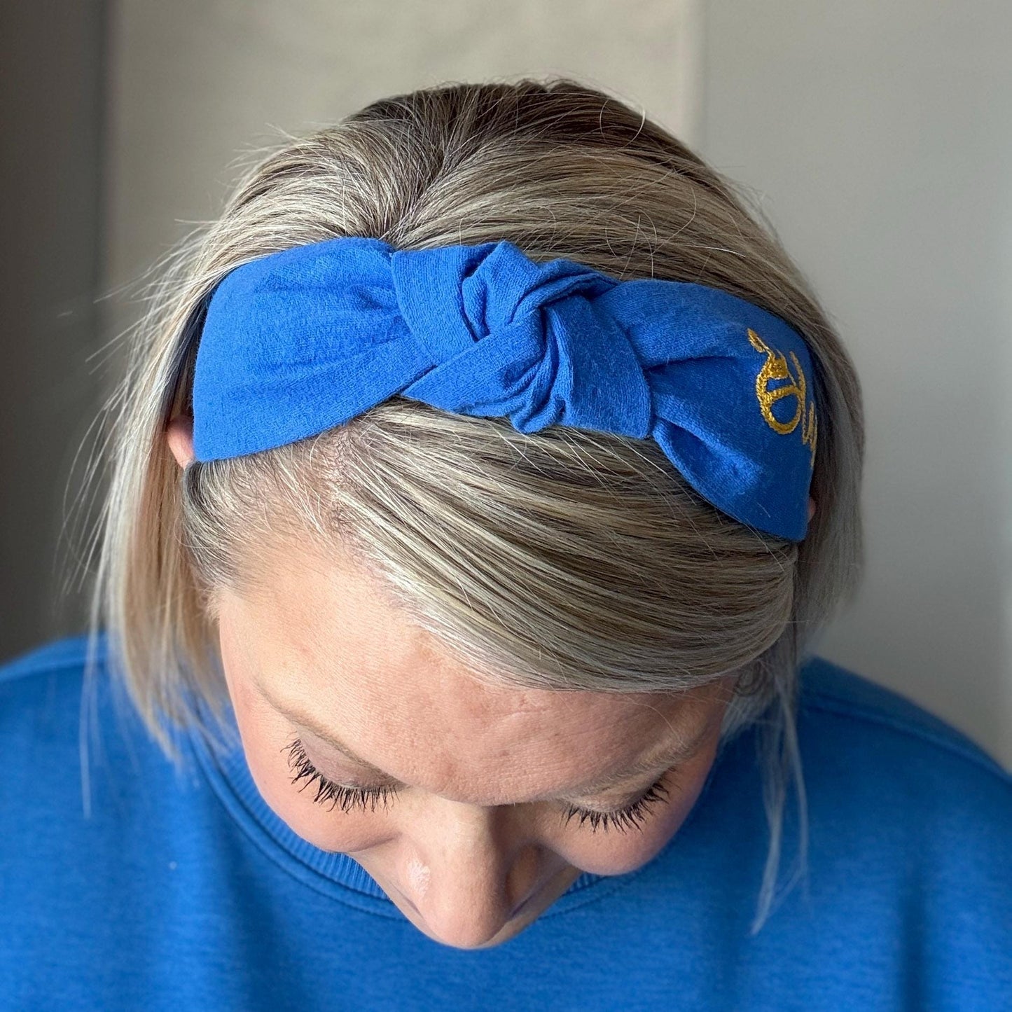St. Louis Blues Hockey Embroidered Headband