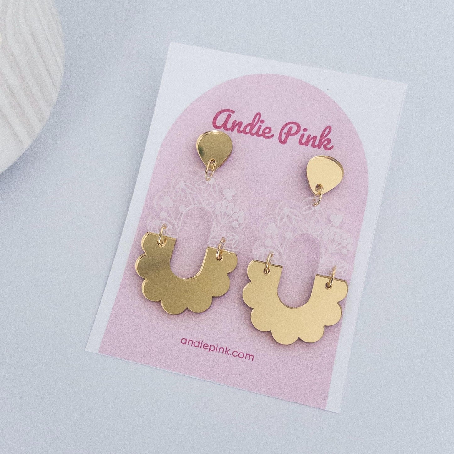 Gold Statement Earrings