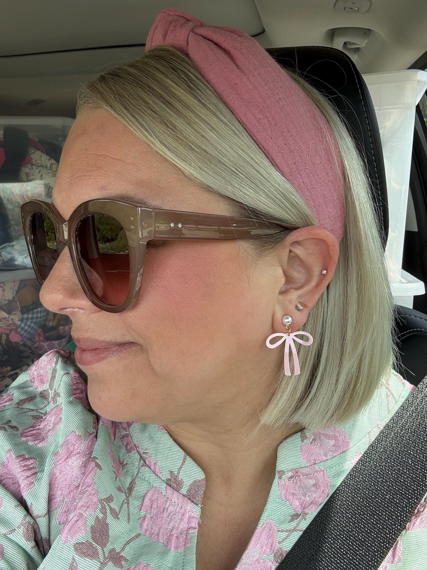 Bow Dangle Earrings