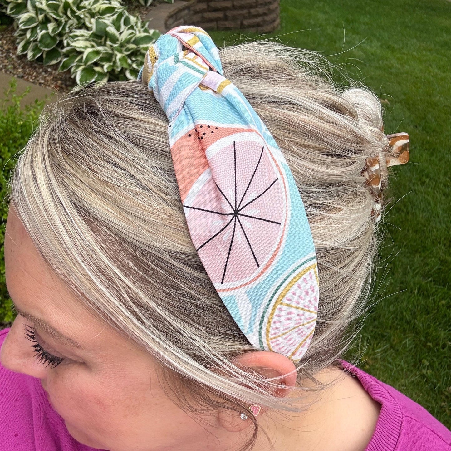 Bright Citrus Fruits Headbands