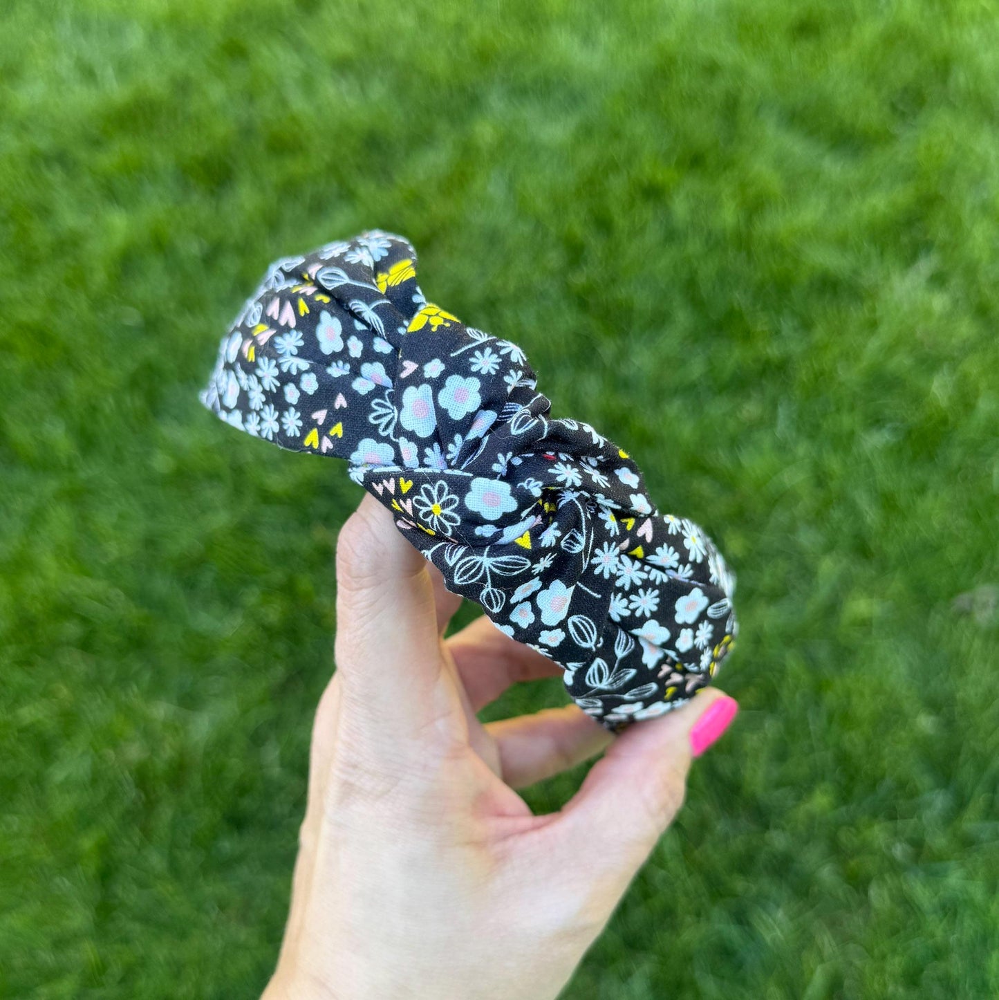 Floral Bee Theme Headband