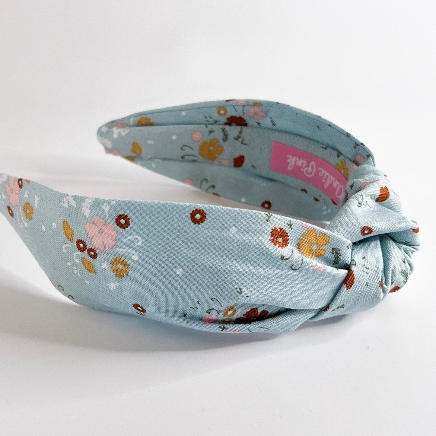 Light Blue Floral Headband