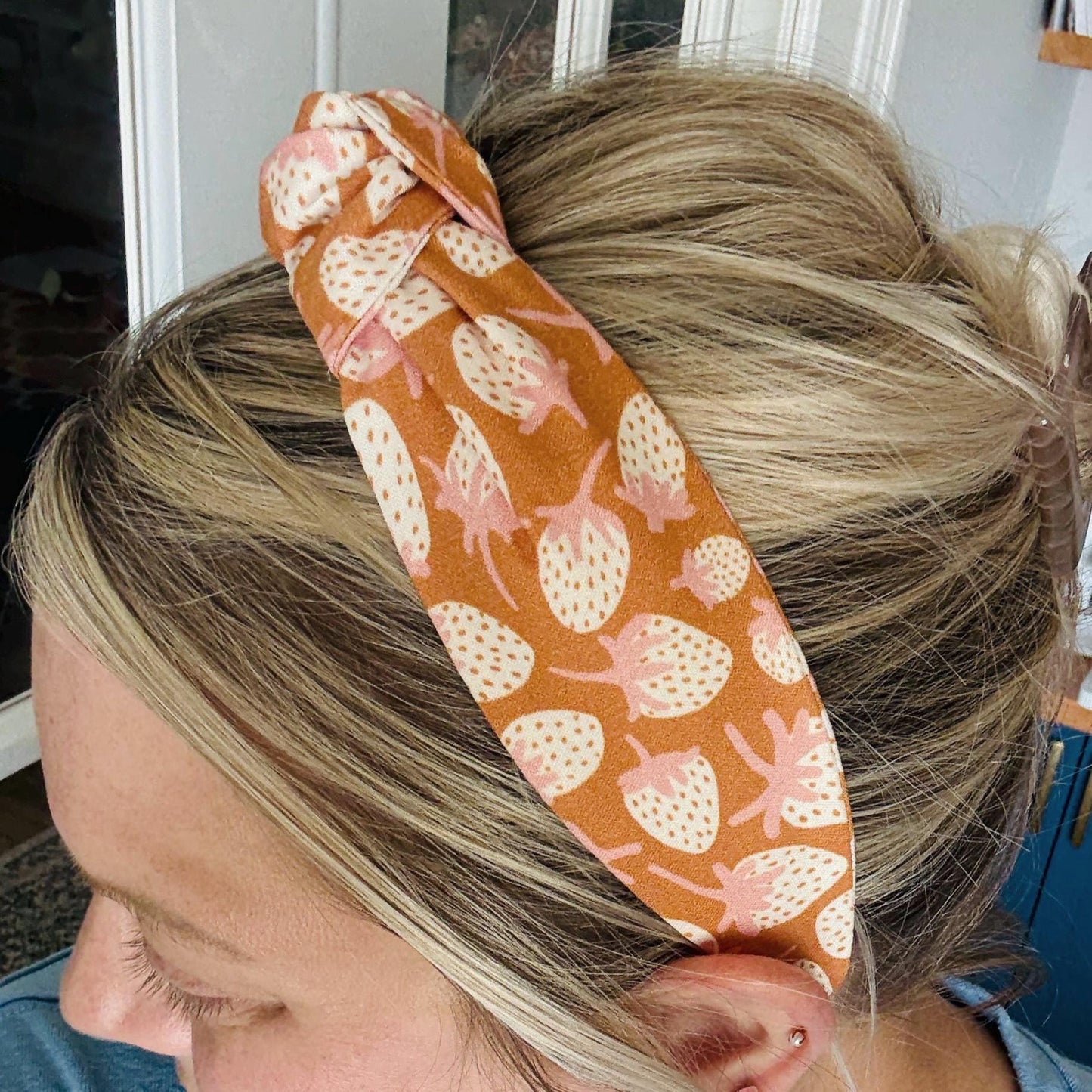 Neutral Strawberry Headbands