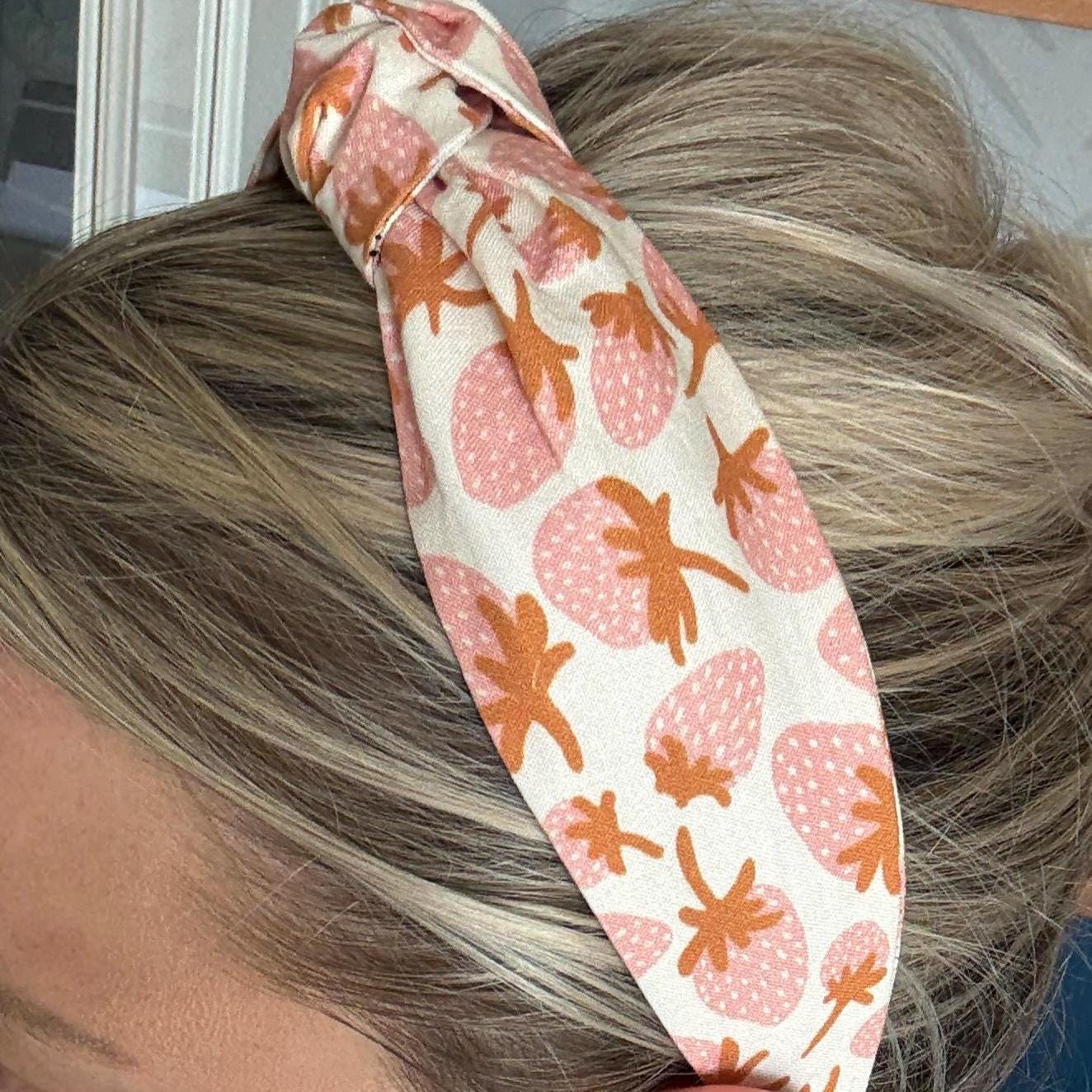Neutral Strawberry Headbands