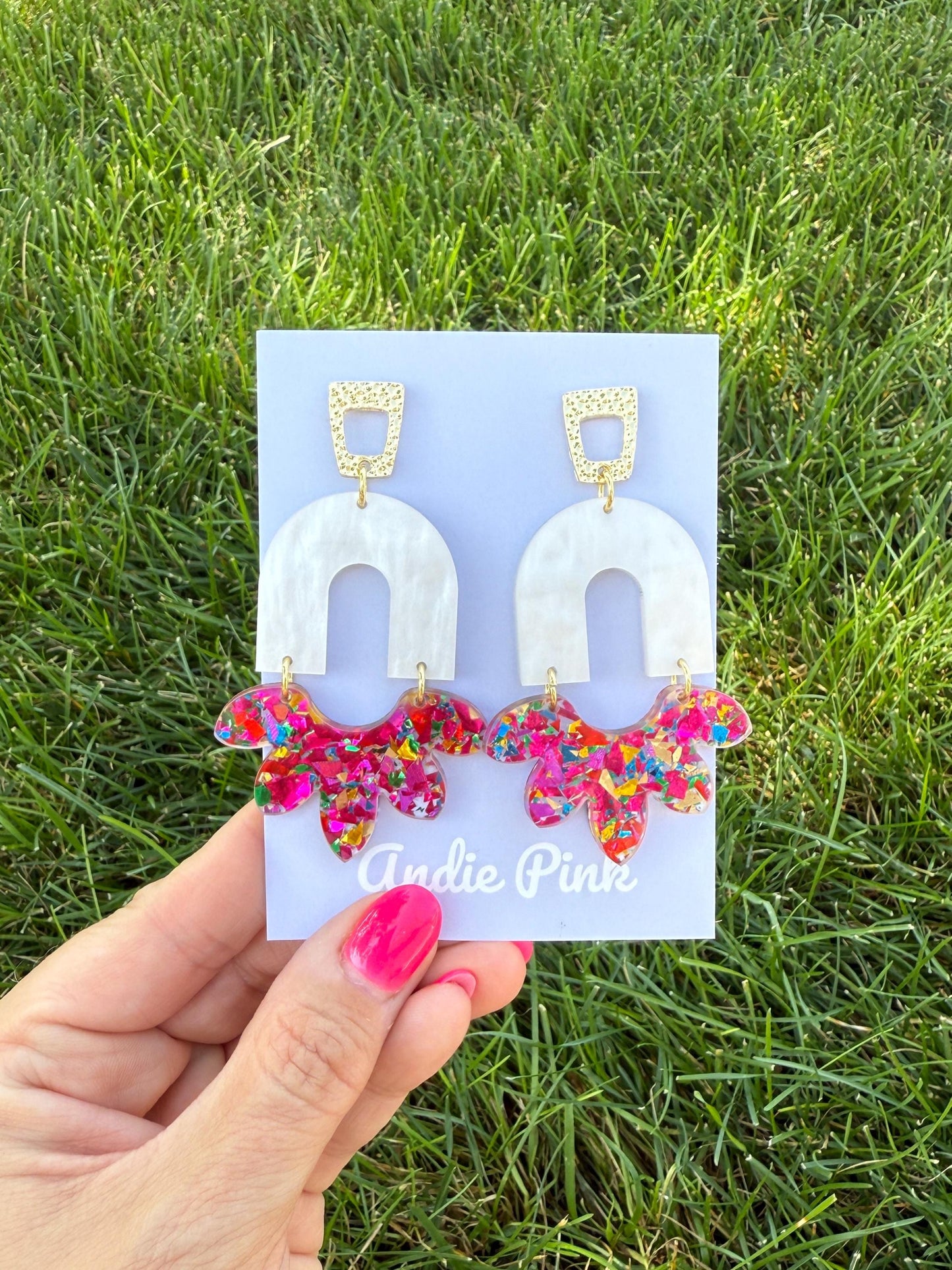 Glittler Glam Statement Earrings