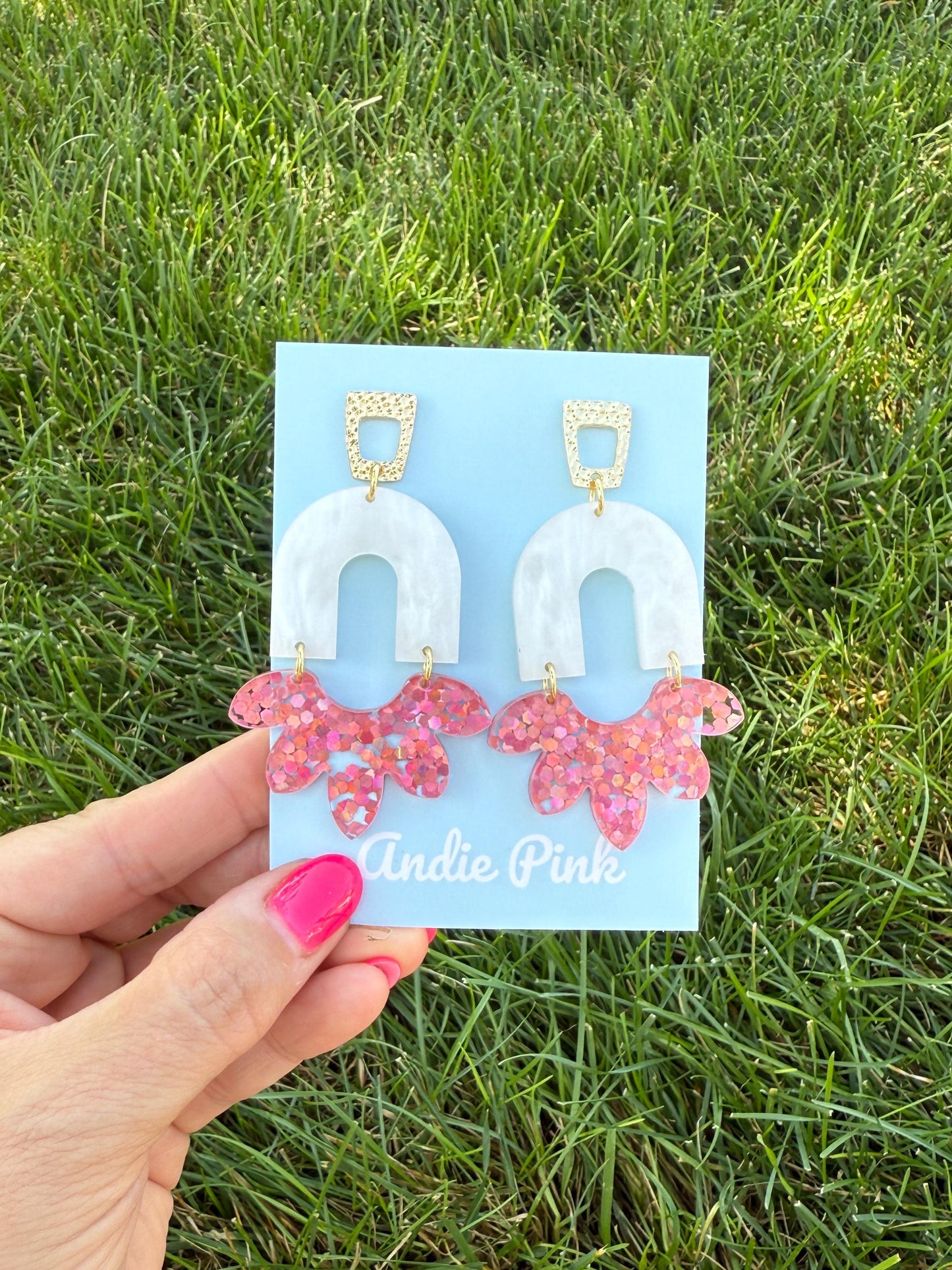Glittler Glam Statement Earrings