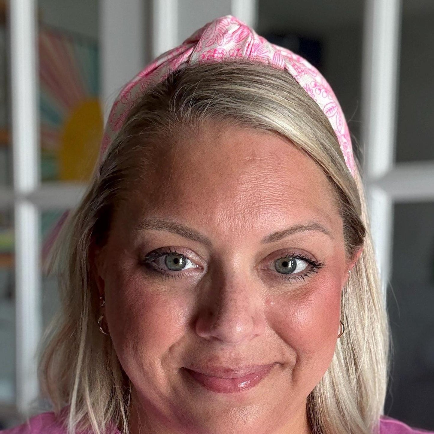 Beige & Hot Pink Floral by Rifle Paper Company Headband