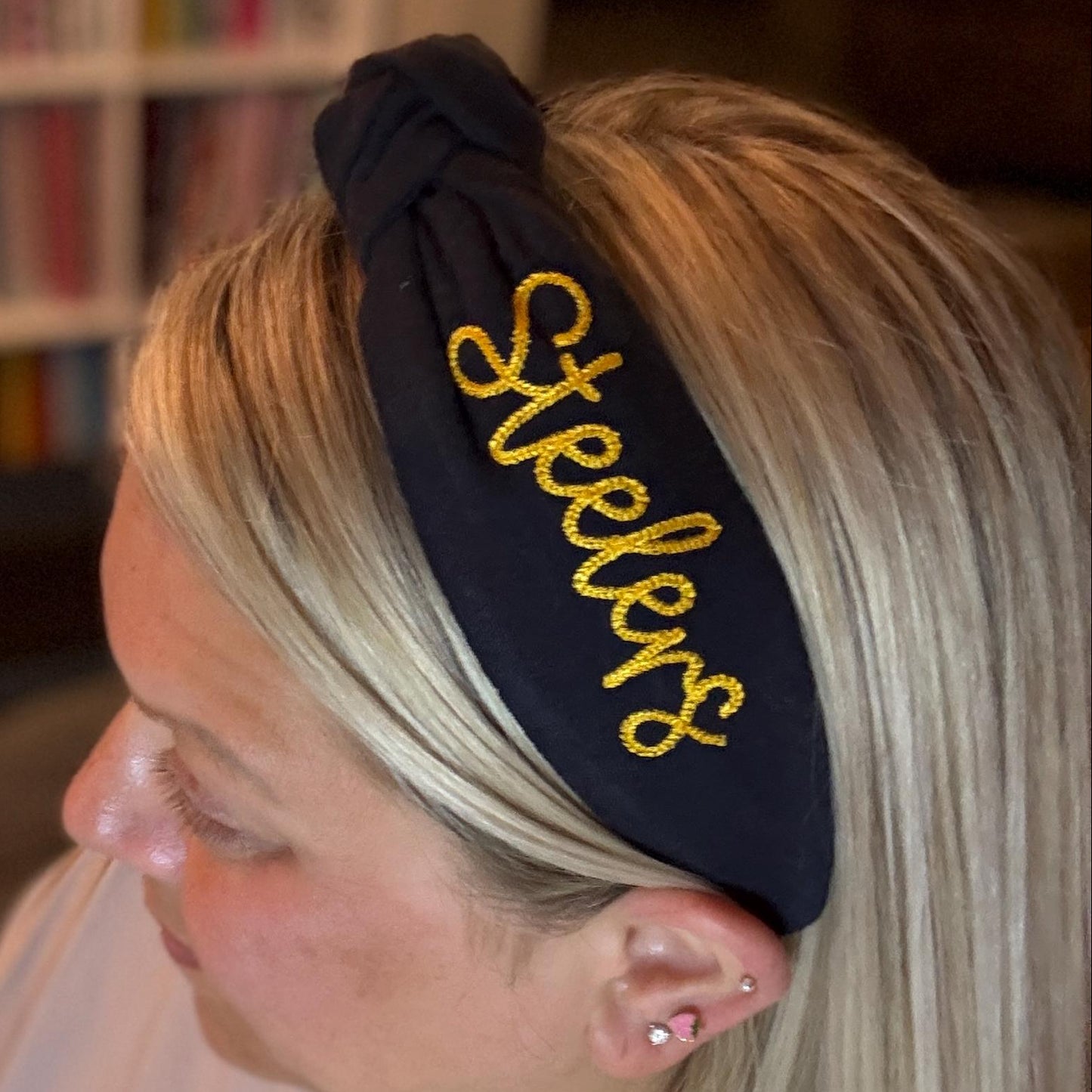 Pittsburg Steelers Embroidered Headband