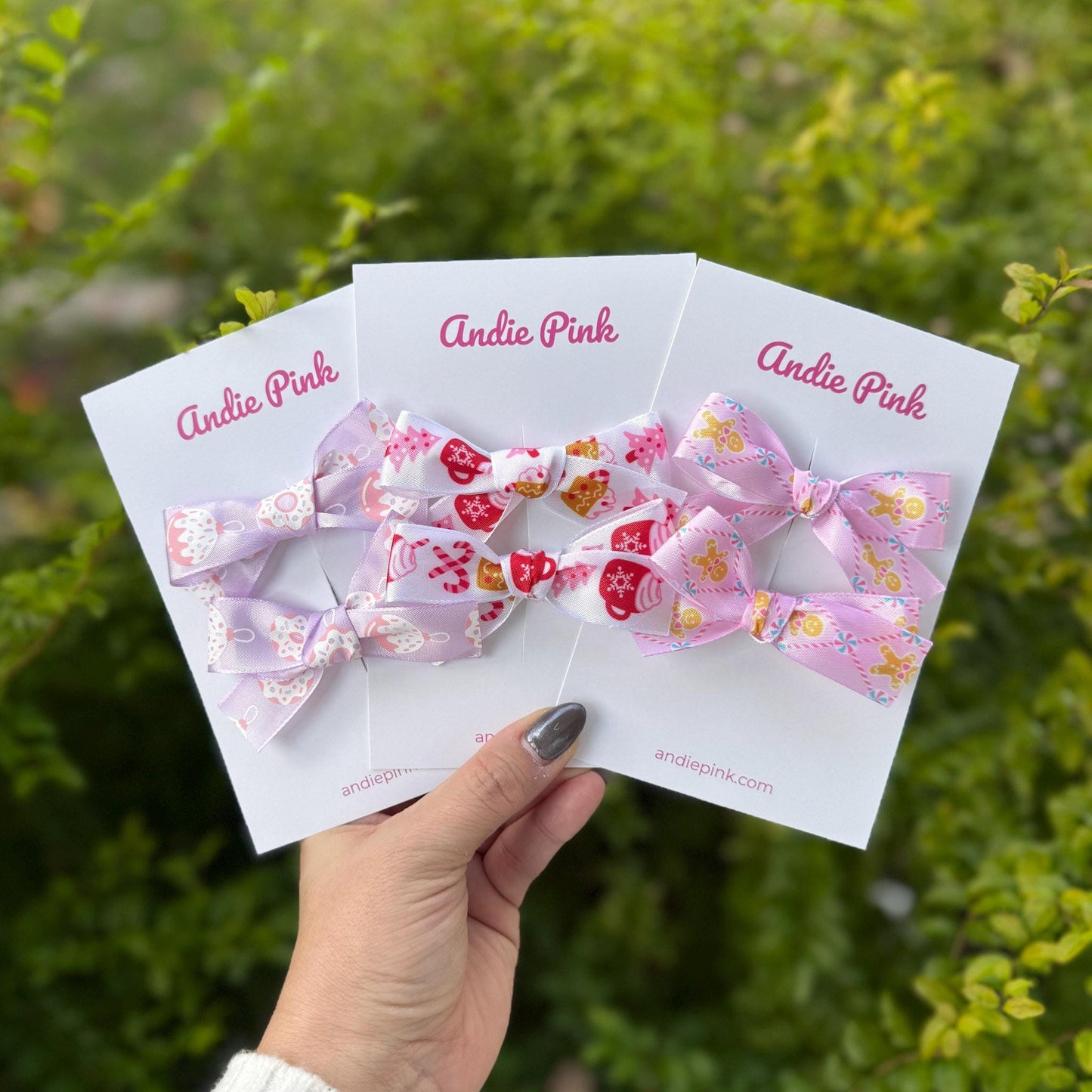 Christmas Bows for Toddlers & Little Girls | 3 Styles Available