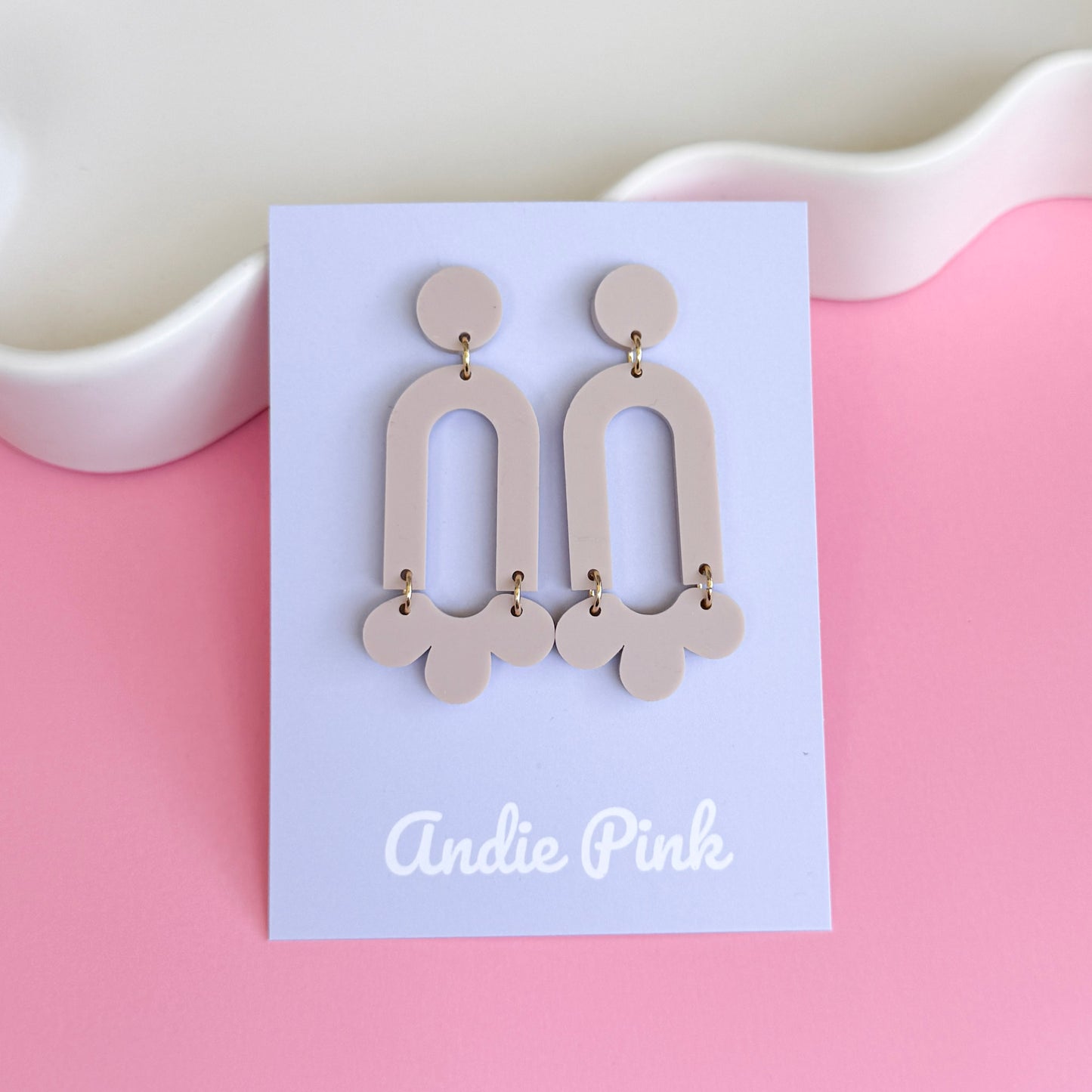 Beige Sophie Earrings