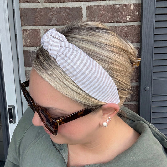 Sandstone Stripe Headband