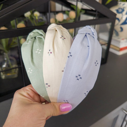 Soft Neutral Headbands