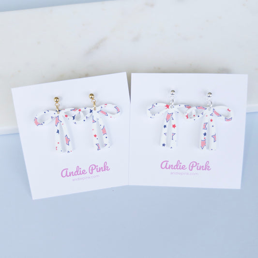 Bow Earrings| 2 Style Options