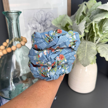 Striped Floral Headbands | Made with Rifle Paper Co. fabric
