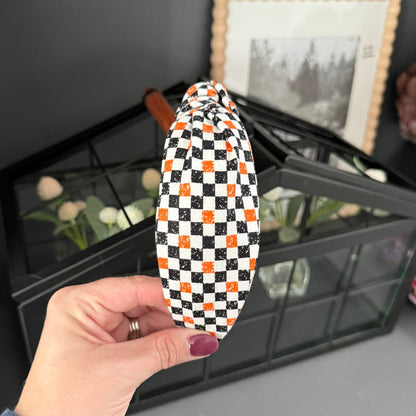 Halloween Checkmate Headband