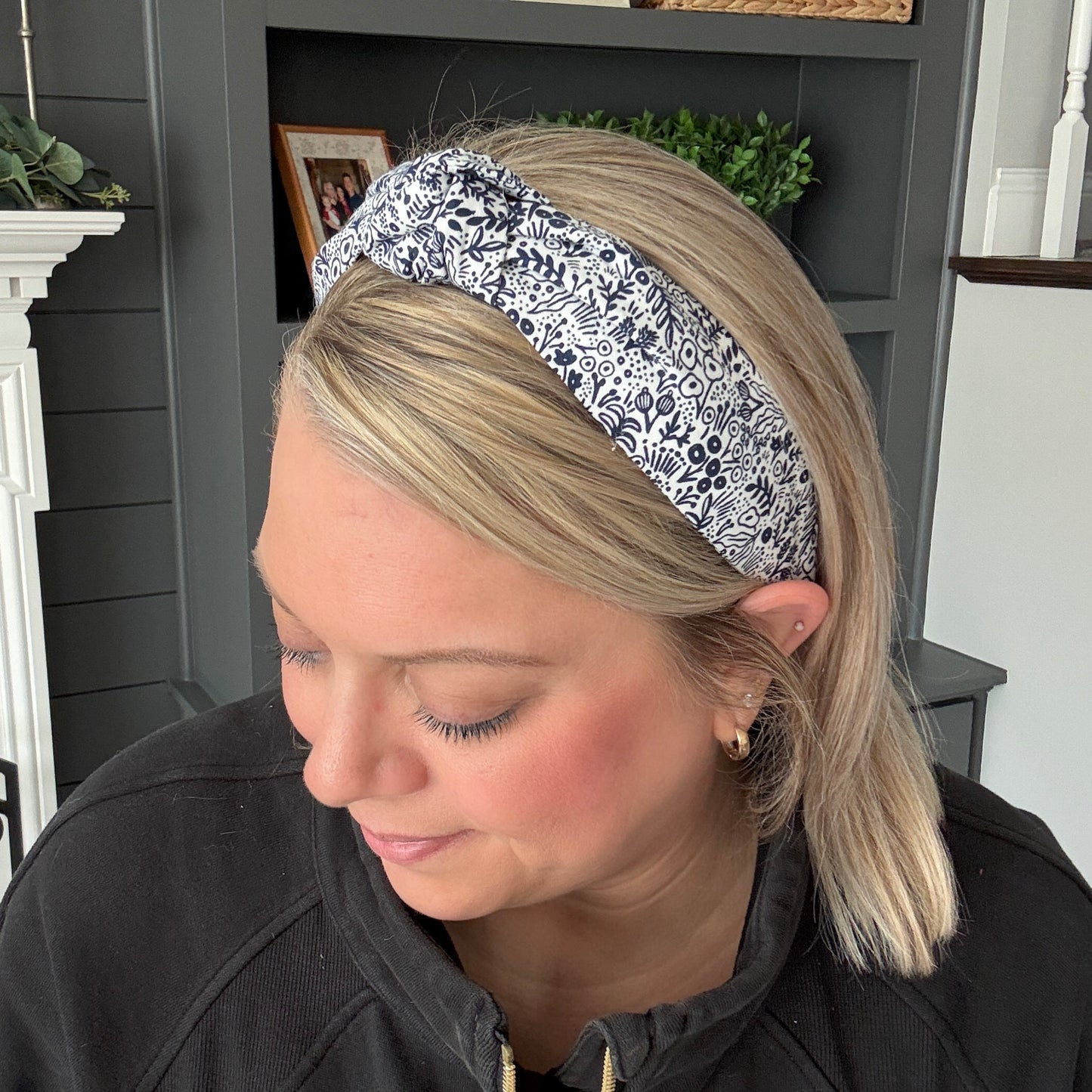 Navy Floral Rifle Paper Company Headband