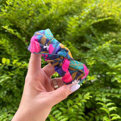 Bold Navy Floral Headband
