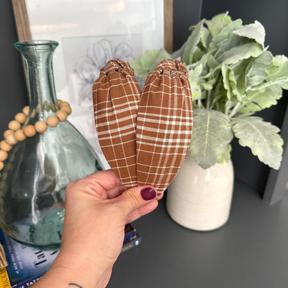 Autumn Plaid Headband Collection