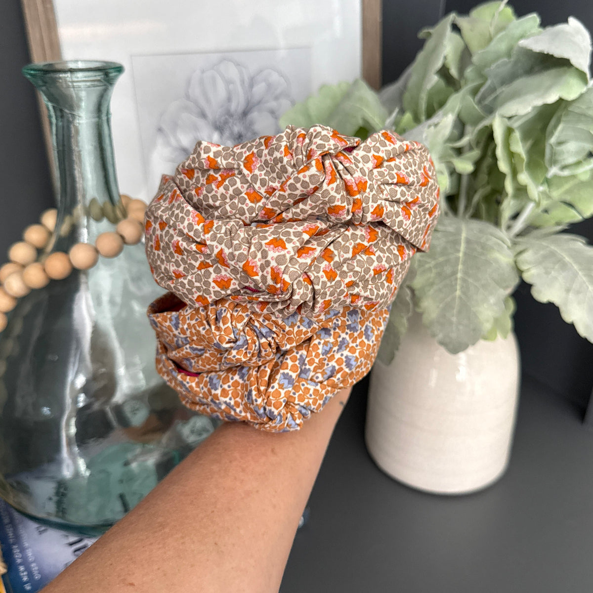 Autumn Calico Headband Collection