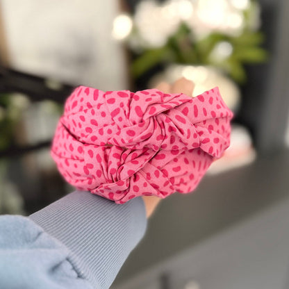 Pink on Pink Confetti Headband