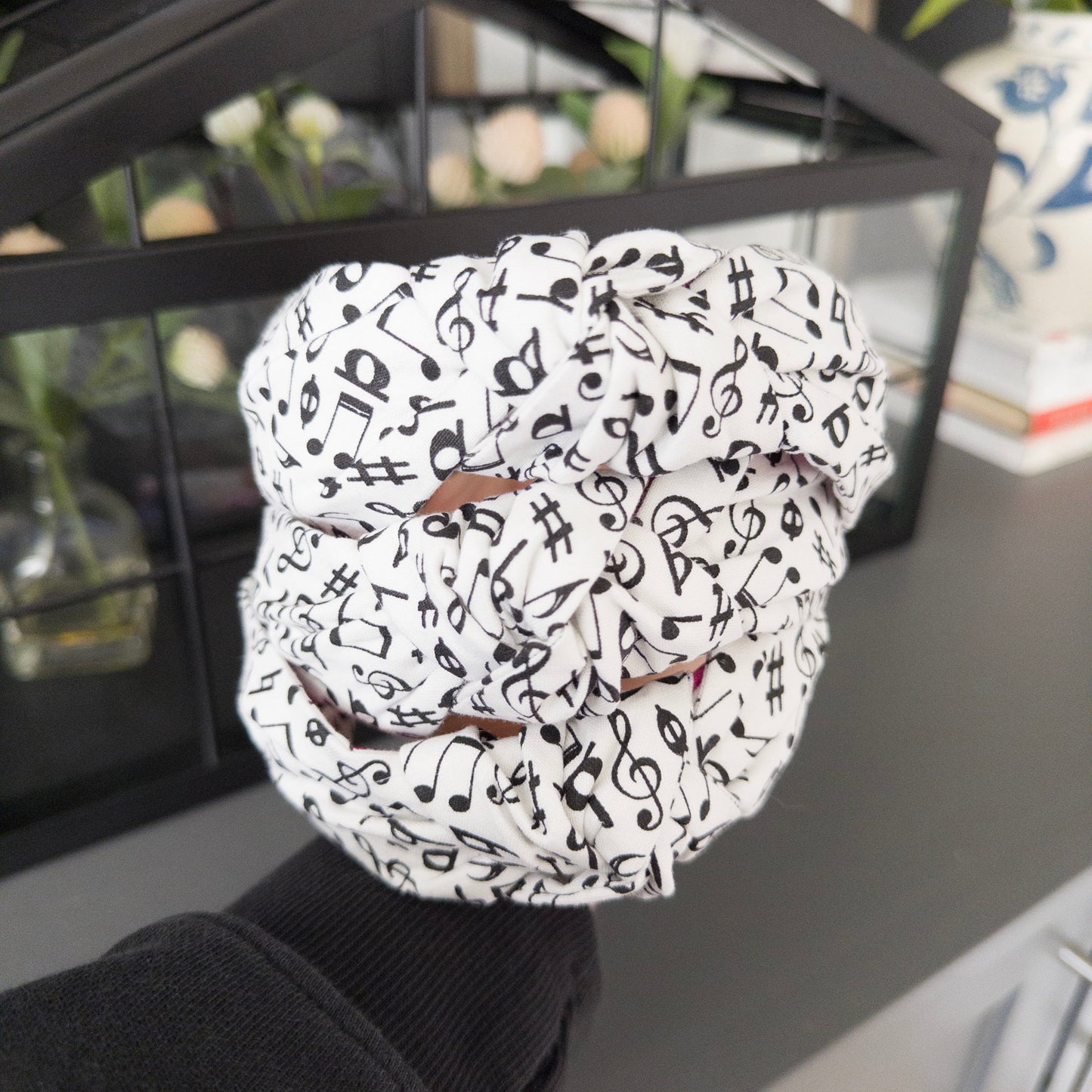 Music Notes Theme Headband
