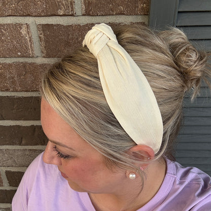 Butter Yellow Headband