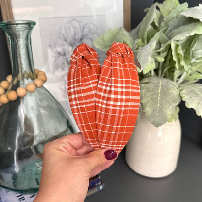 Autumn Plaid Headband Collection