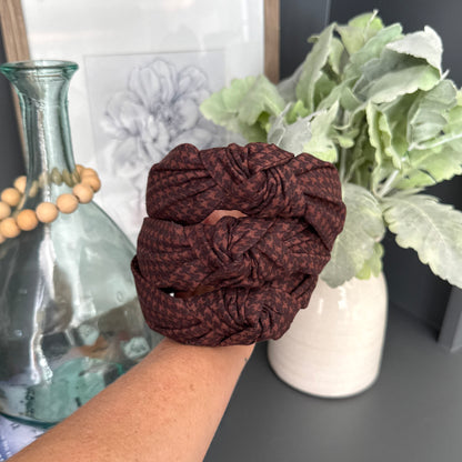Houndstooth Hues Headband Collection