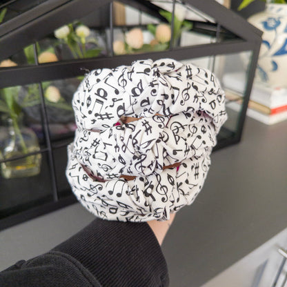 Music Notes Theme Headband