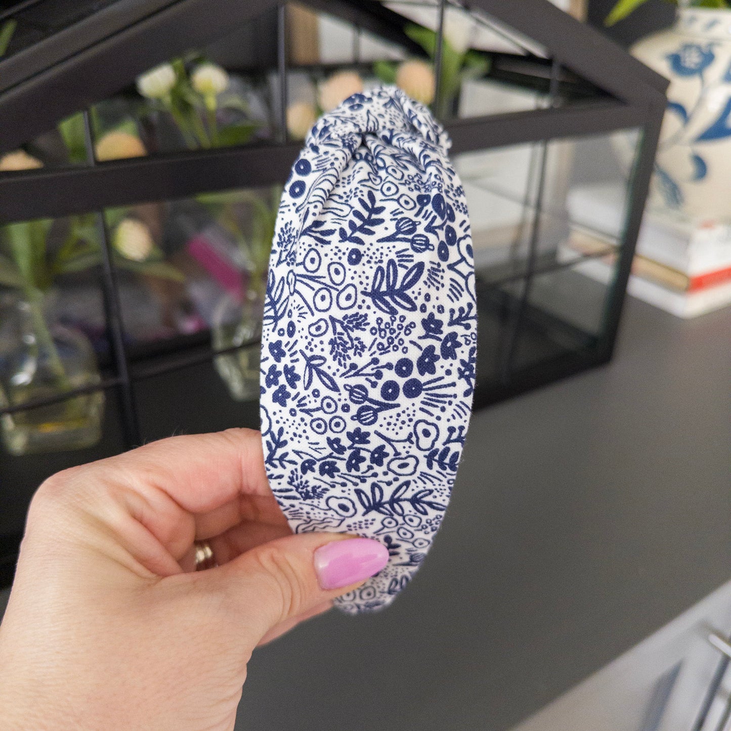 Navy Floral Rifle Paper Company Headband