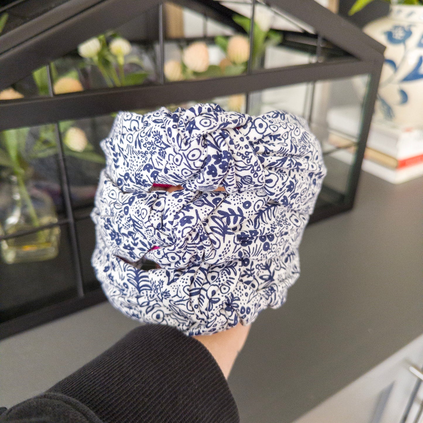 Navy Floral Rifle Paper Company Headband