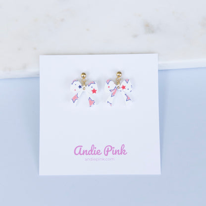 Small Bow Earrings  | 2 Style Options