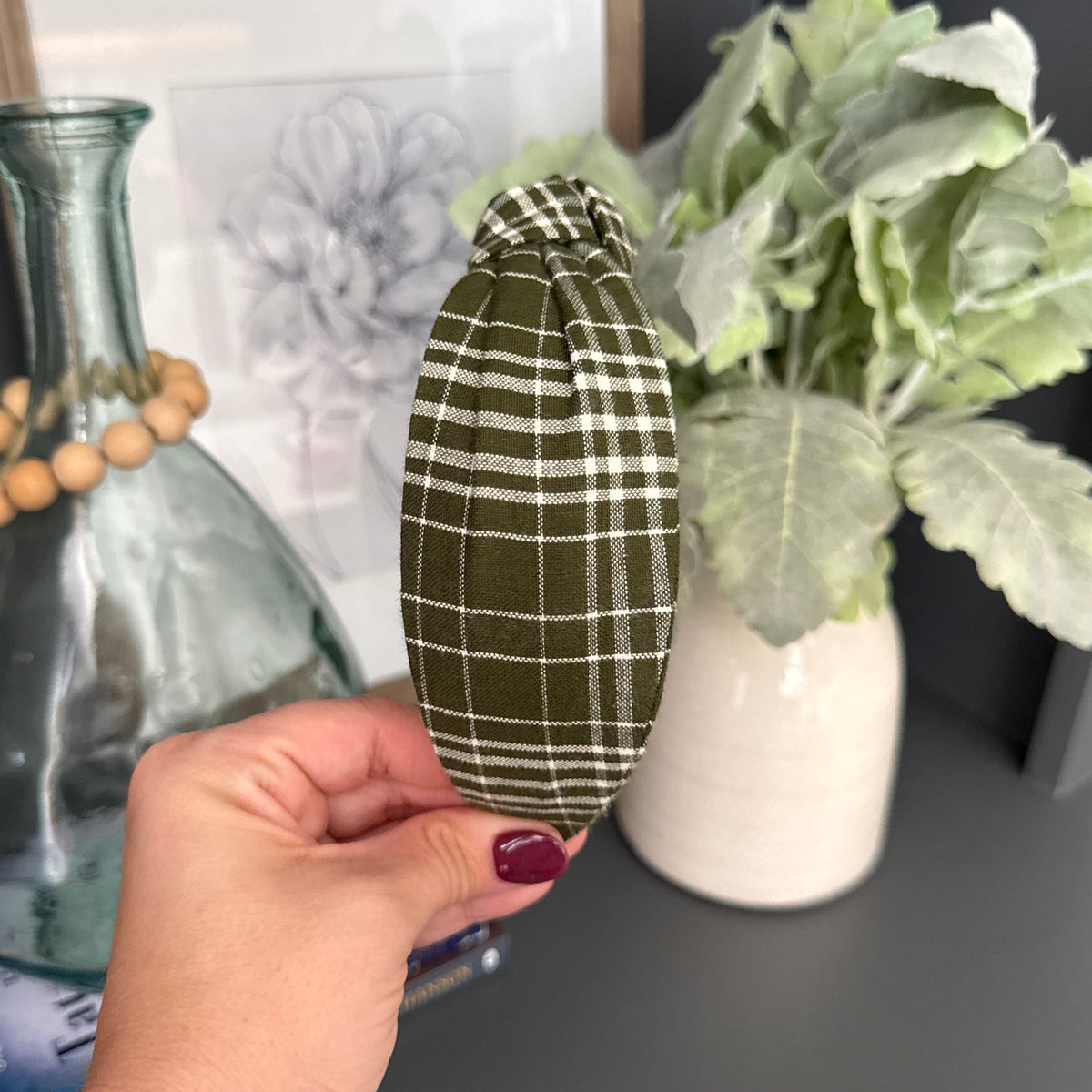 Autumn Plaid Headband Collection