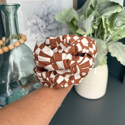Retro Check Headband Collection