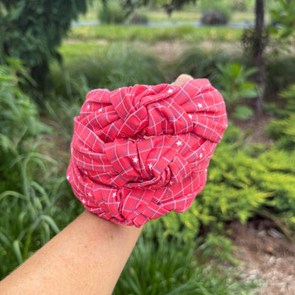 Red Americana Headband